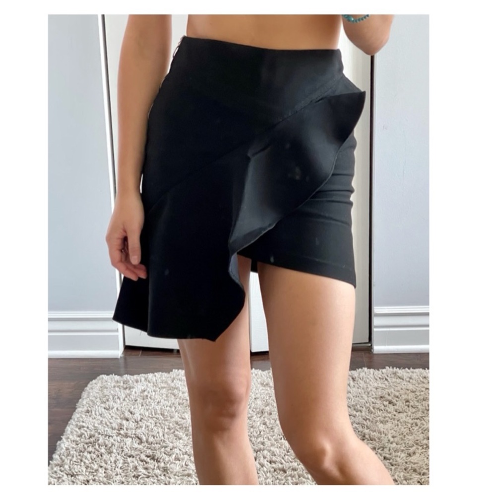 Zara Ruffle Mini Skirt - Picture 10 of 11